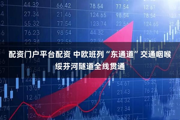 配资门户平台配资 中欧班列“东通道”交通咽喉绥芬河隧道全线贯通